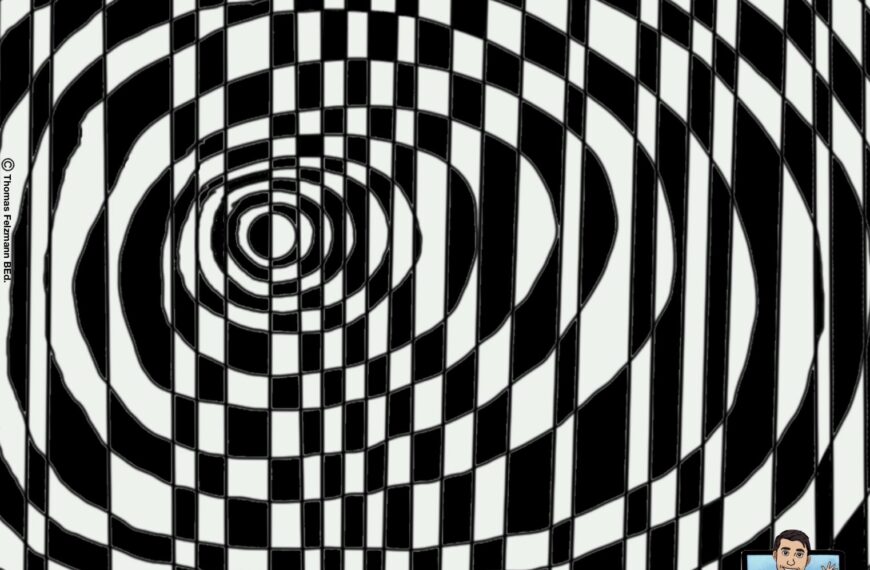 Kunstprojekt: Op-Art mit Wow-Effekt