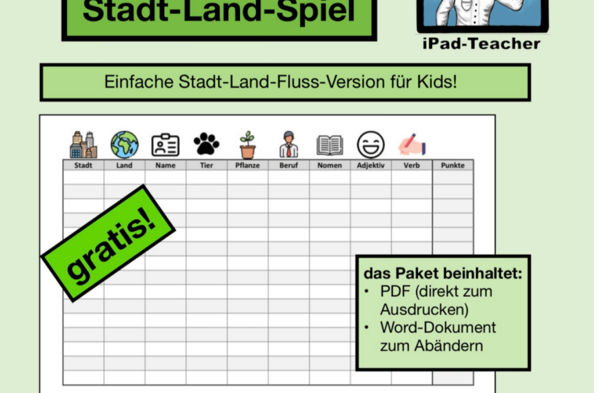 Stadt-Land-Spiel