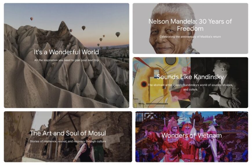 Virtuelle Museumsbesuche mit Google