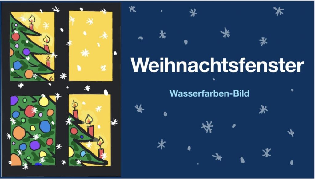 Weihnachtsfenster
