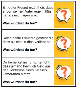 Was würdest du tun?