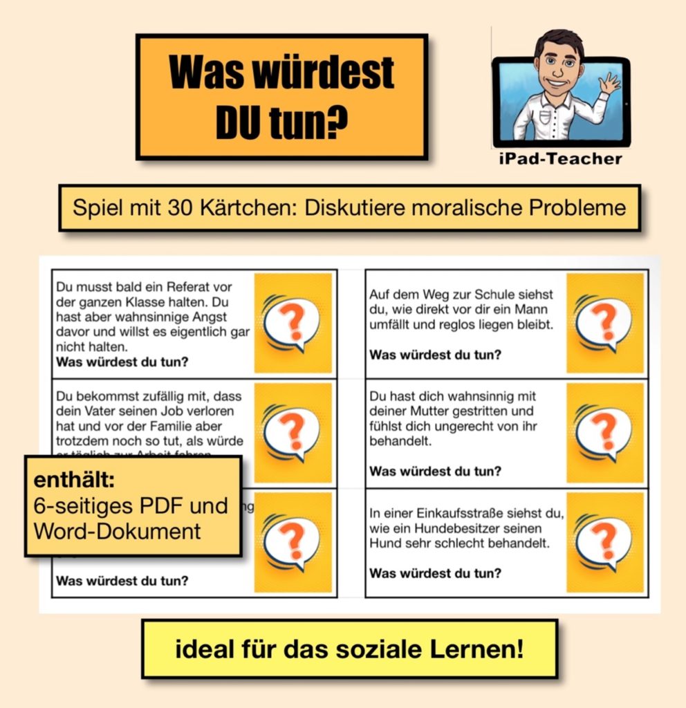 Was würdest du tun?