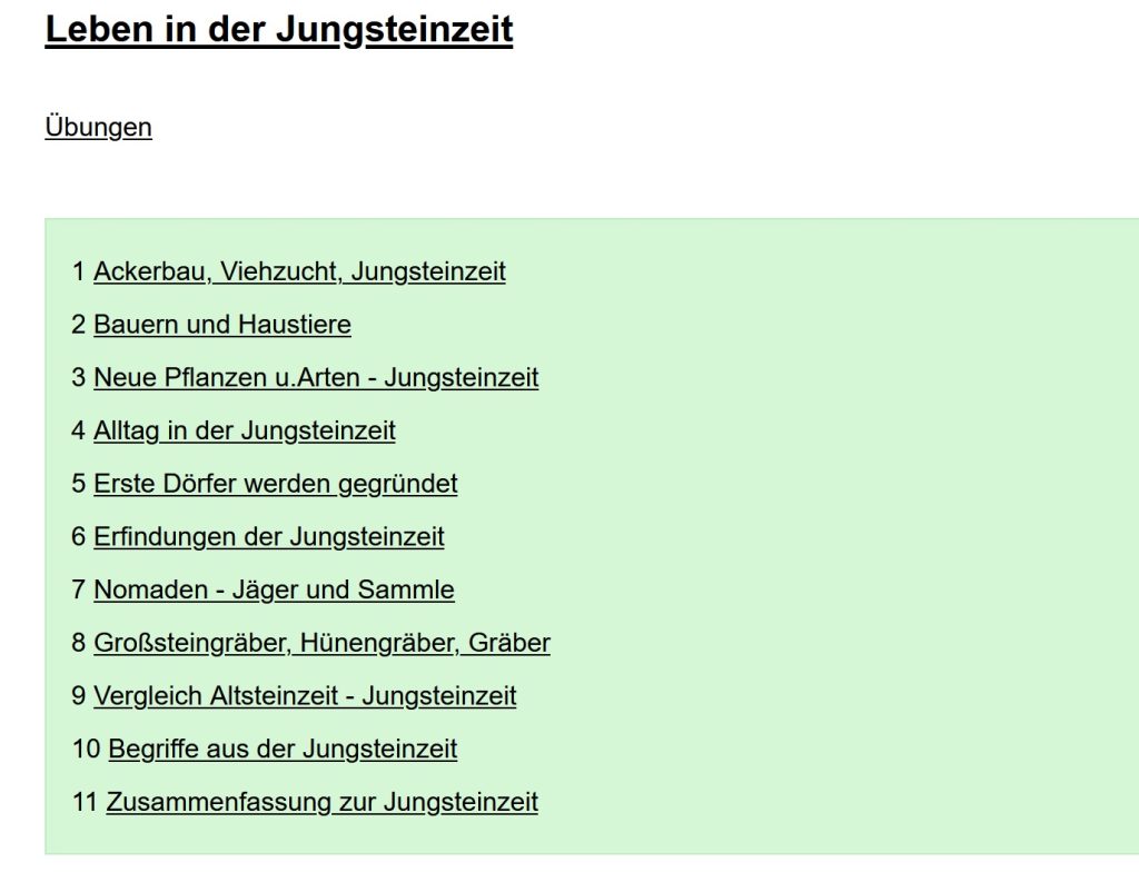 Geschichtsunterricht