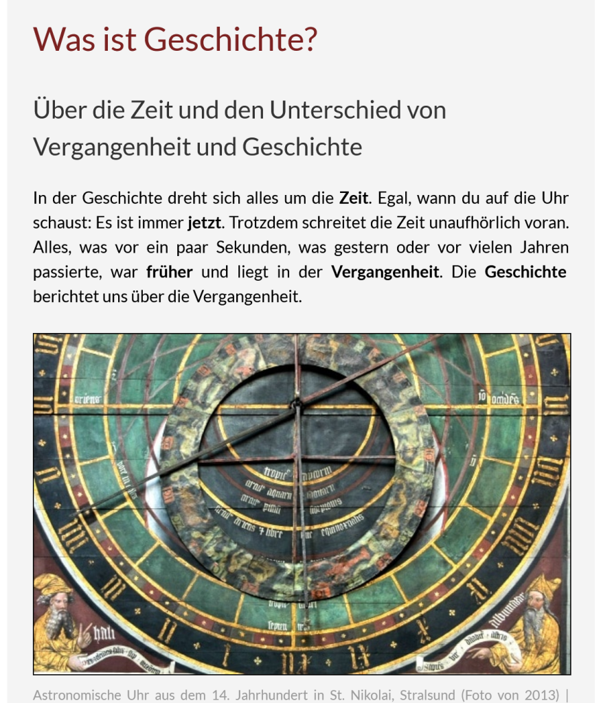 Geschichtsunterricht
