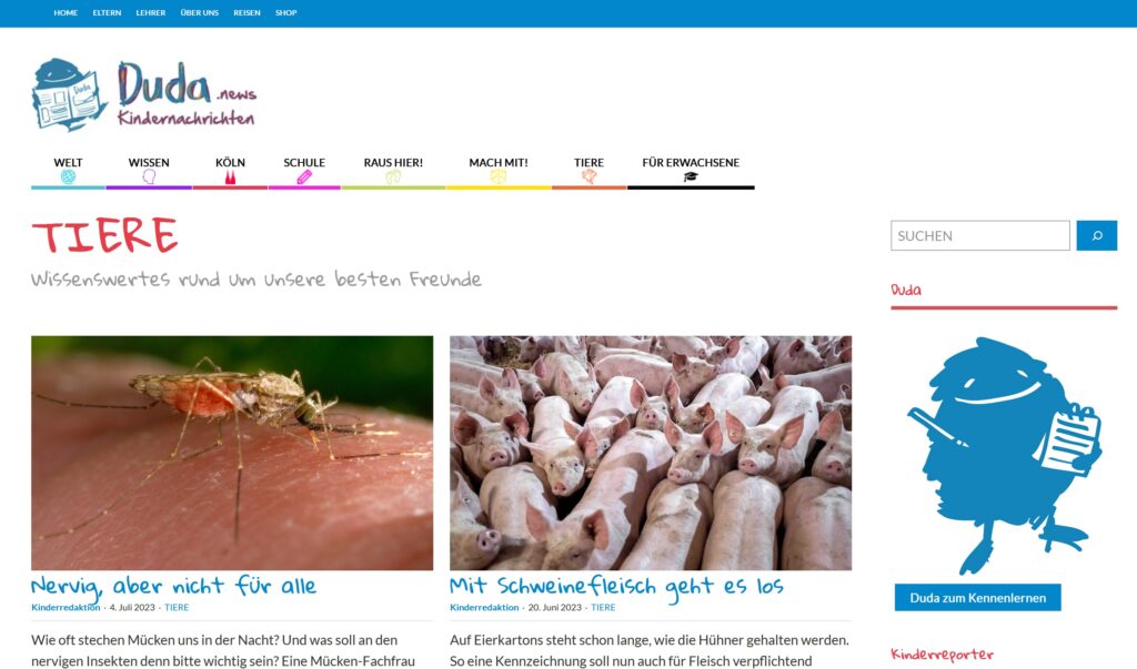 Nachrichtenseiten