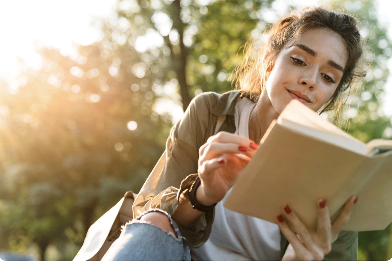 reading girl