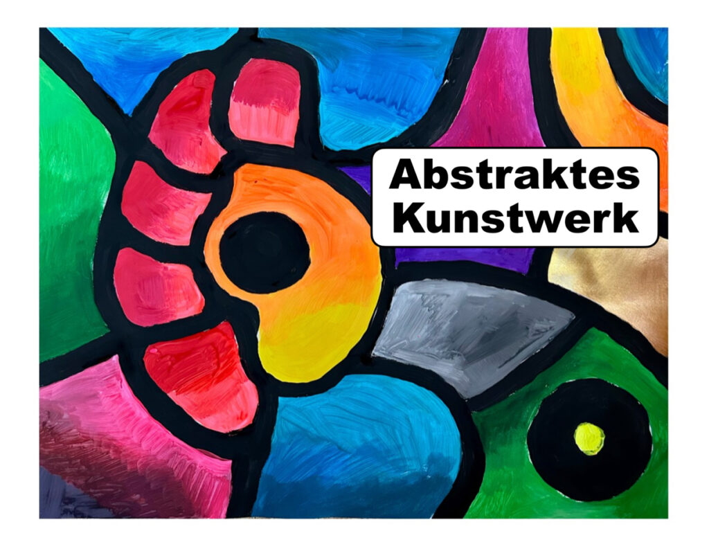 abstraktes Kunstwerk