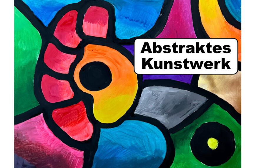 abstraktes Kunstwerk